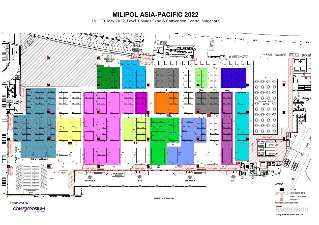 Floor Plan Milipol Asia Pacific Floor Plan Milipol Asia Pacific